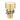 Close-up of the light brushed brass finish on the Aquaperla Moon gooseneck basin mixer
