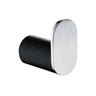 Aquaperla Rushy Black & Chrome Robe Hook
