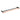 Aquaperla Rushy Black & Rose Gold Double Towel Rail 800mm