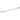 Aquaperla Rushy Brushed Nickel Single Towel Rail 800mm