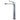 Close-up of the chrome finish and lever on the Aquaperla Rushy tall basin mixer