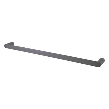 Aquaperla Rushy Gunmetal Single Towel Rail 800mm