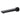 Aquaperla Rushy Matte Black Bath Spout 180mm - Slim Wall Spout