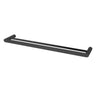 Aquaperla Rushy Matte Black Double Towel Rail 600mm