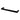 Aquaperla Rushy Matte Black Hand Towel Rail 300mm