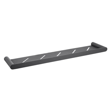Aquaperla Rushy Matte Black Shower Shelf 550mm