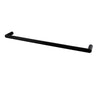 Aquaperla Rushy Matte Black Single Towel Rail 600mm