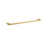Aquaperla Vog Brushed Brass Single Towel Rail 600mm