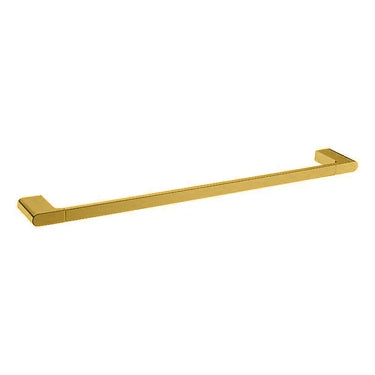 Aquaperla Vog Brushed Brass Single Towel Rail 800mm