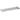 Aquaperla Vog Brushed Nickel Glass Shelf 550mm