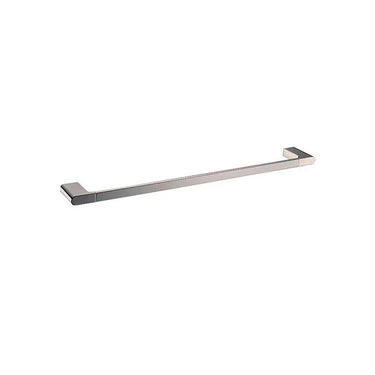 Aquaperla Vog Brushed Nickel Single Towel Rail 600mm