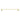 Aquaperla Vog Light Brushed Brass Single Towel Rail 600mm, view 2
