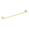 Aquaperla Vog Light Brushed Brass Single Towel Rail 600mm