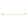 Aquaperla Vog Light Brushed Brass Single Towel Rail 800mm