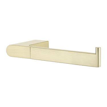 Aquaperla Vog Light Brushed Brass Toilet Roll Holder