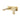 Aquaperla Vog Light Brushed Brass wall basin mixer set with spout