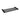 Aquaperla Vog Matte Black Towel Shelf 600mm
