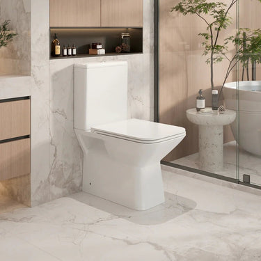 Aria Rimless Back To Wall Ceramic Toilet Suite - RJ Bathroom