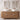 Artis 1800mm Prime Oak fluted curved wall hung double bowl vanity with four soft-close drawers and twin above-counter basins - RJ Bathroom