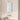 Athena 450 x 900mm rectangle shaving cabinet with the single mirrored door open to show the white internal shelves