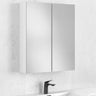 Bianca Gloss White PVC Waterproof 600mm Mirror Shaving Cabinet - RJ Bathroom
