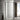 Brushed Gun Metal semi frameless wall to wall shower screen with 6mm clear glass pivot door between two tiled walls