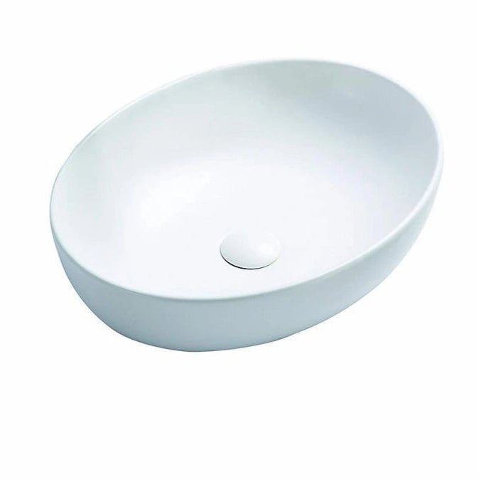 Carey Above Counter Matte White Basin - RJ Bathroom