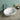 Carey 520mm oval above counter basin in gloss white on a timber vanity top
