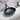 Carey 520mm oval above counter basin in matte black marble look on a bathroom bench