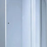 Chrome Semi Frameless Pivot Door Shower Screen - RJ Bathroom