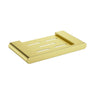 Cora Metal Soap Dish Holder Brushed Gold - RJ Bathroom
