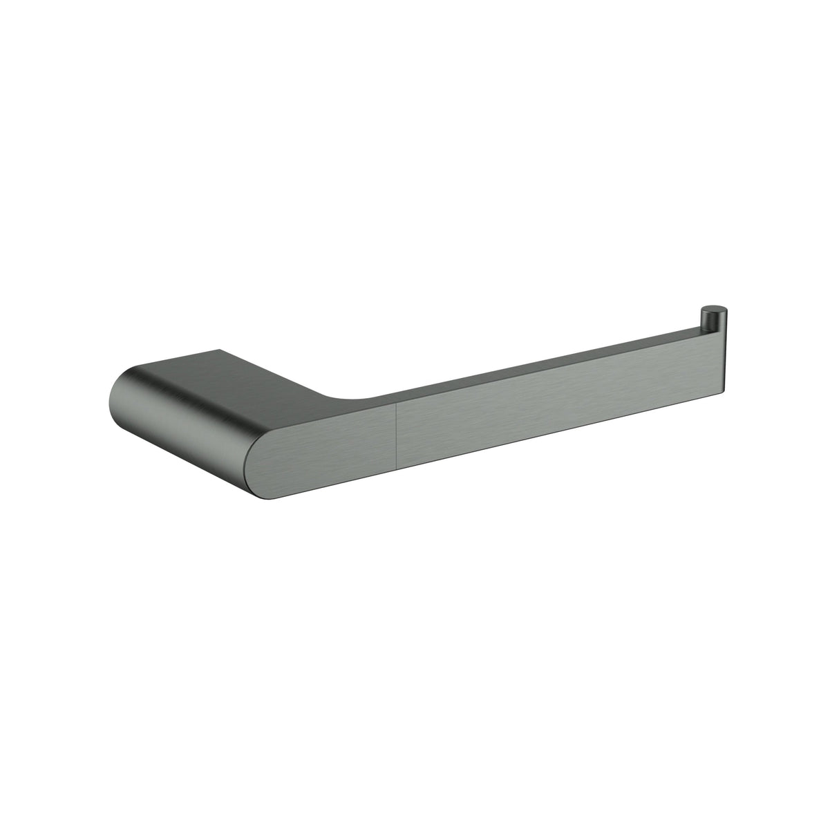 Cora Toilet Roll Holder Gun Metal - RJ Bathroom