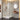 Brushed bronze also known as brushed copper frameless shower screen with 10mm glass pivot door