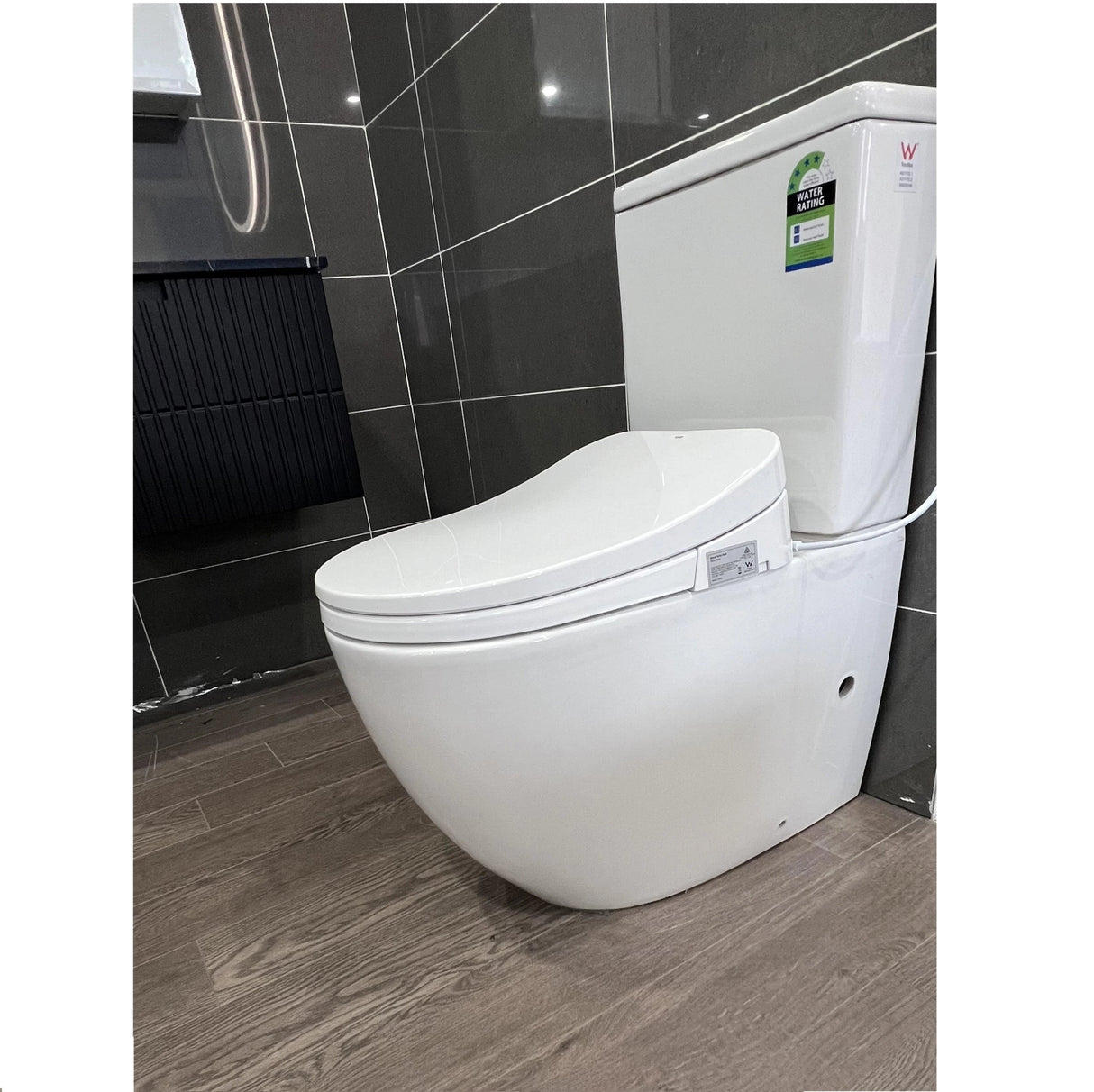 Doris Tornado Silent High End Back To Wall Toilet Suite with Bidet Smart Seat - RJ Bathroom