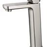 Eden Soft Square High Rise Basin Mixer Brushed Nickel - RJ Bathroom