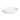 Ellips solid surface soft oval countertop basin 600 x 400mm in matte white