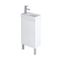 Ensuite Slim Narrow Compact PVC Waterproof Bathroom Vanity 450mm - RJ Bathroom