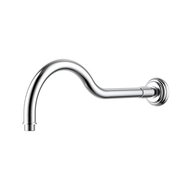 Ikon Clasico Hampton Chrome Shower Arm Horizontal 400mm