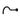 Ikon Clasico Hampton Matte Black Shower Arm Horizontal 400mm