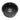 Granite Single Bowl Round Laundry Kitchen Sink 466x466mm Black - RJ Bathroom