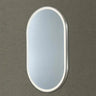 Gun Metal LED Mirror Olivia Oval Pill Framed Anti - Fog Bathroom 450x900 | 600x1000mm - RJ Bathroom