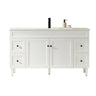 Harrington Hampton Shaker 1500mm Matte White PVC Waterproof Freestanding Bathroom Vanity - RJ Bathroom