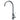 Ikon Kara Chrome Gooseneck Kitchen Sink Mixer Tap 425mm