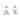 Ikon Linie wall mixer rough-in body dimensions