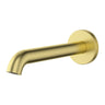 Ikon Linie Fluted Brushed Gold Bath Spout