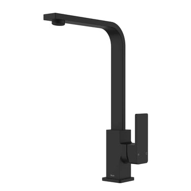Ikon Ceram Matte Black kitchen sink mixer
