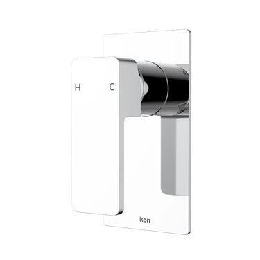Ikon Ceram Chrome wall mixer