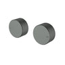 Ikon Soko Fluted Gun Metal Shower Taps Wall Top Assemblies - HYB77-9902GM