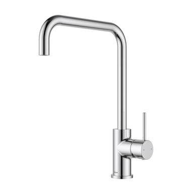 Ikon Hali Chrome Kitchen Sink Mixer Tap, front view