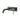 Ikon Hali Gun Metal Wall Basin Mixer Set 225mm Spout Curved, front view